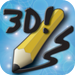 Draw 3D! free -- Paint, draw, sketch, or doodle in 3D. No glasses requ